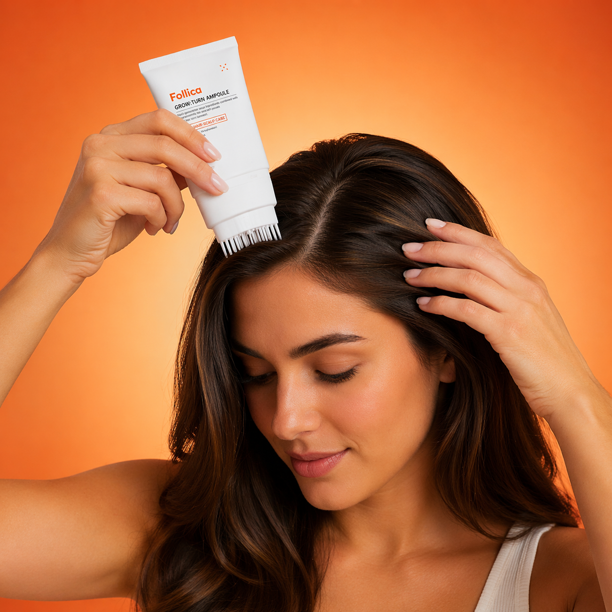 Follica Hair Growth Serum With Brush